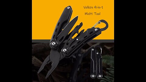 Survive Trials & Tribulations with One-handed 9-in-1 EDC Multitool