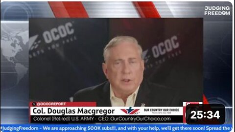 "Syria: A Looming Crisis Awaits, Forewarns COL Douglas Macgregor"