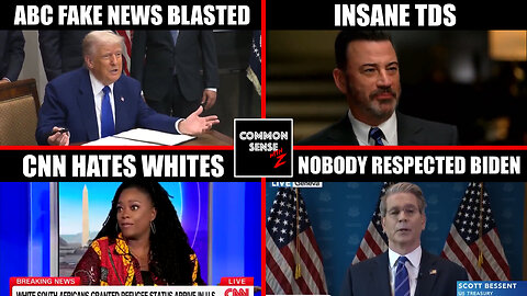 Trump Blasts ABC Fake News | Jimmy Kimmel's Insane Take | CNN Hates Whites | Nobody Respected Biden