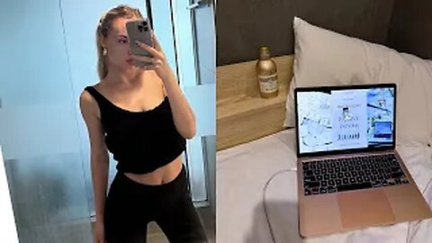 Current day in my life - hotel living - productive & focused