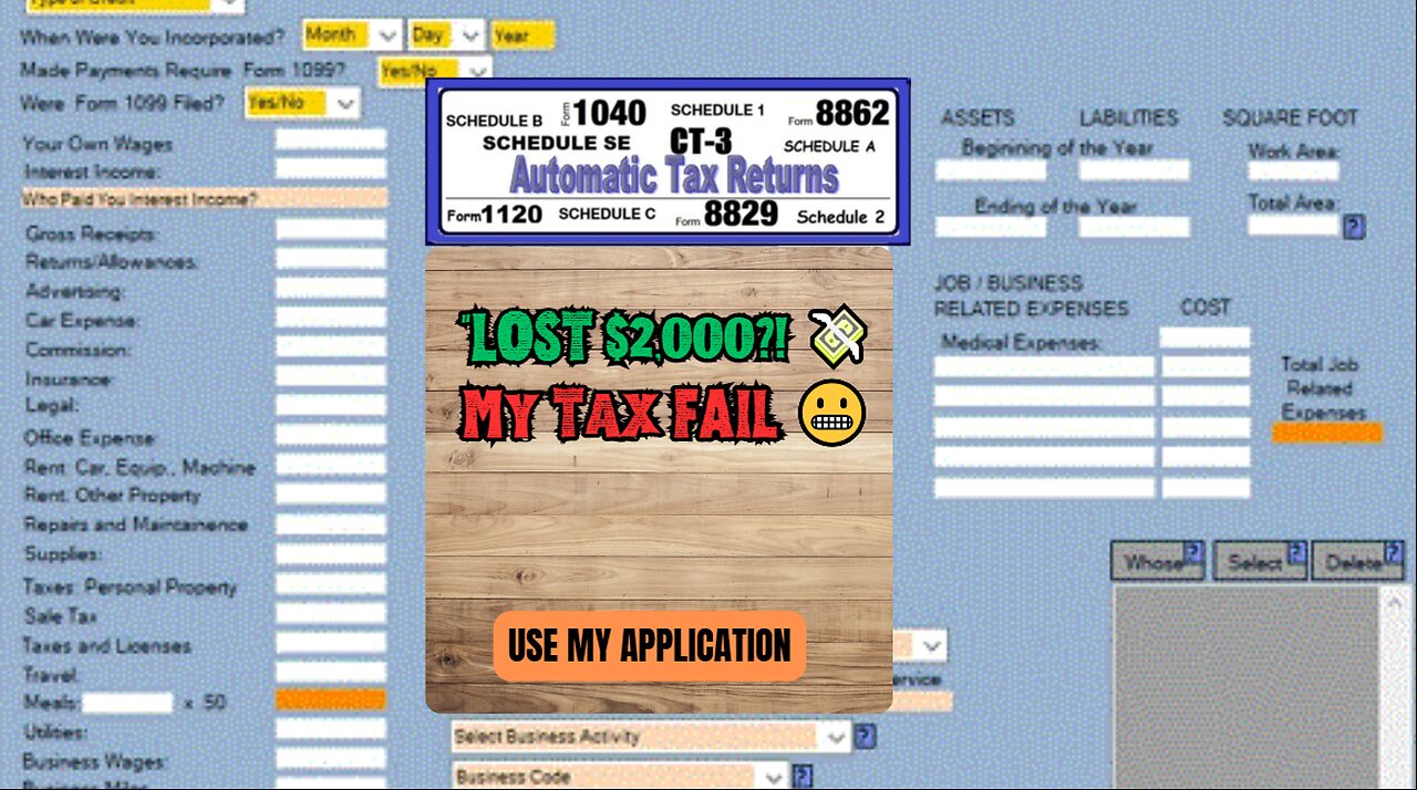 💥 I lost $2,000 on taxes 😩