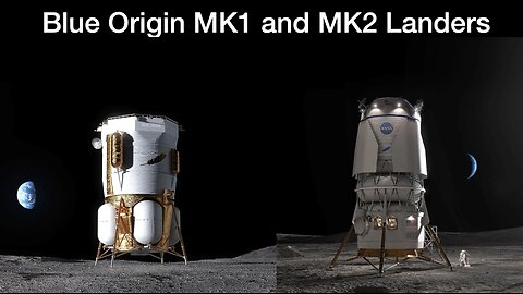 Blue Origin Blue Moon Landers: New Details about MK1 & MK2 Vehicles With a Demo Mission in late 2025