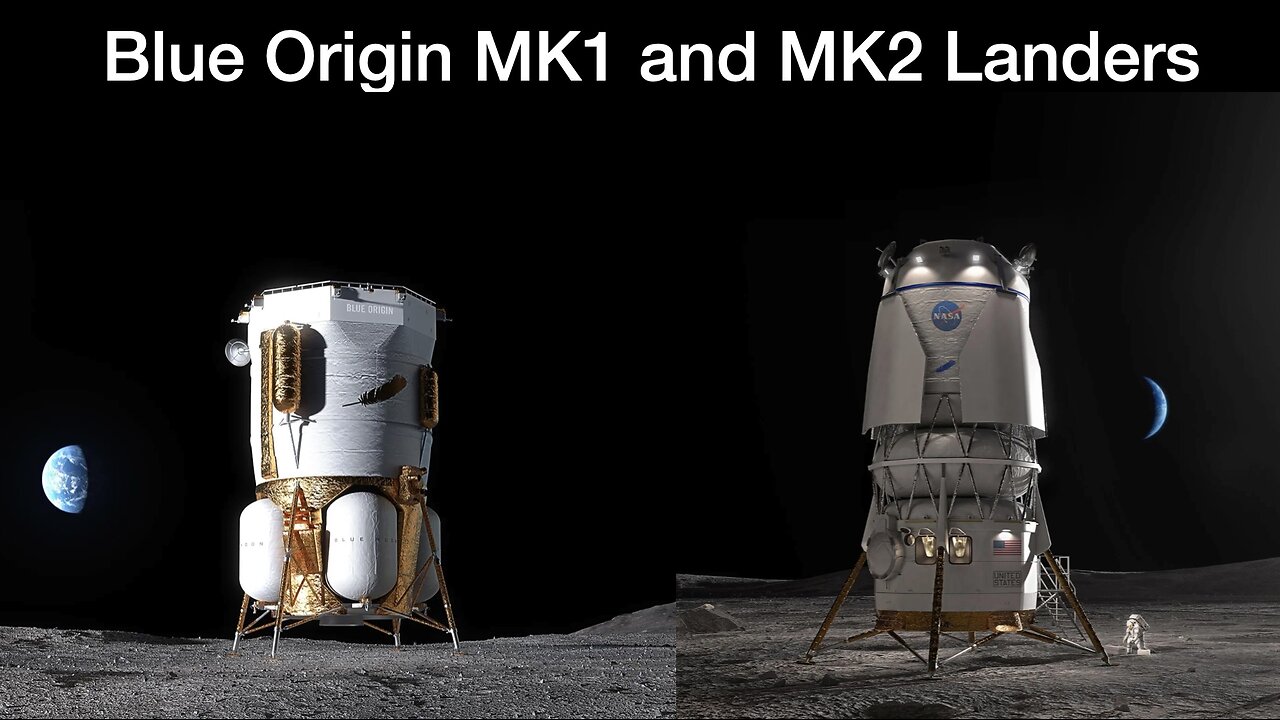 Blue Origin Blue Moon Landers: New Details about MK1 & MK2 Vehicles With a Demo Mission in late 2025