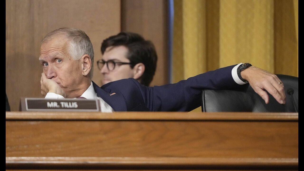 Thom Tillis Turns Against Trump in Crucial Nominee Vote