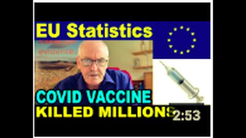 "Dr. John Campbell Warns Millions Killed by COVID Vaccine, According to EU Statistics"