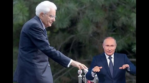 IL MASSOMAFIOSO RUSSOFOBO SERGIO MATTARELLA NEMICO DELLA RUSSIA E DELL' UMANITÀ!!!
