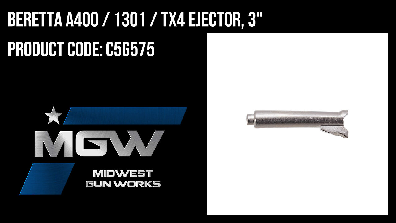 Beretta A400 / 1301 / TX4 Ejector, 3" - C5G575