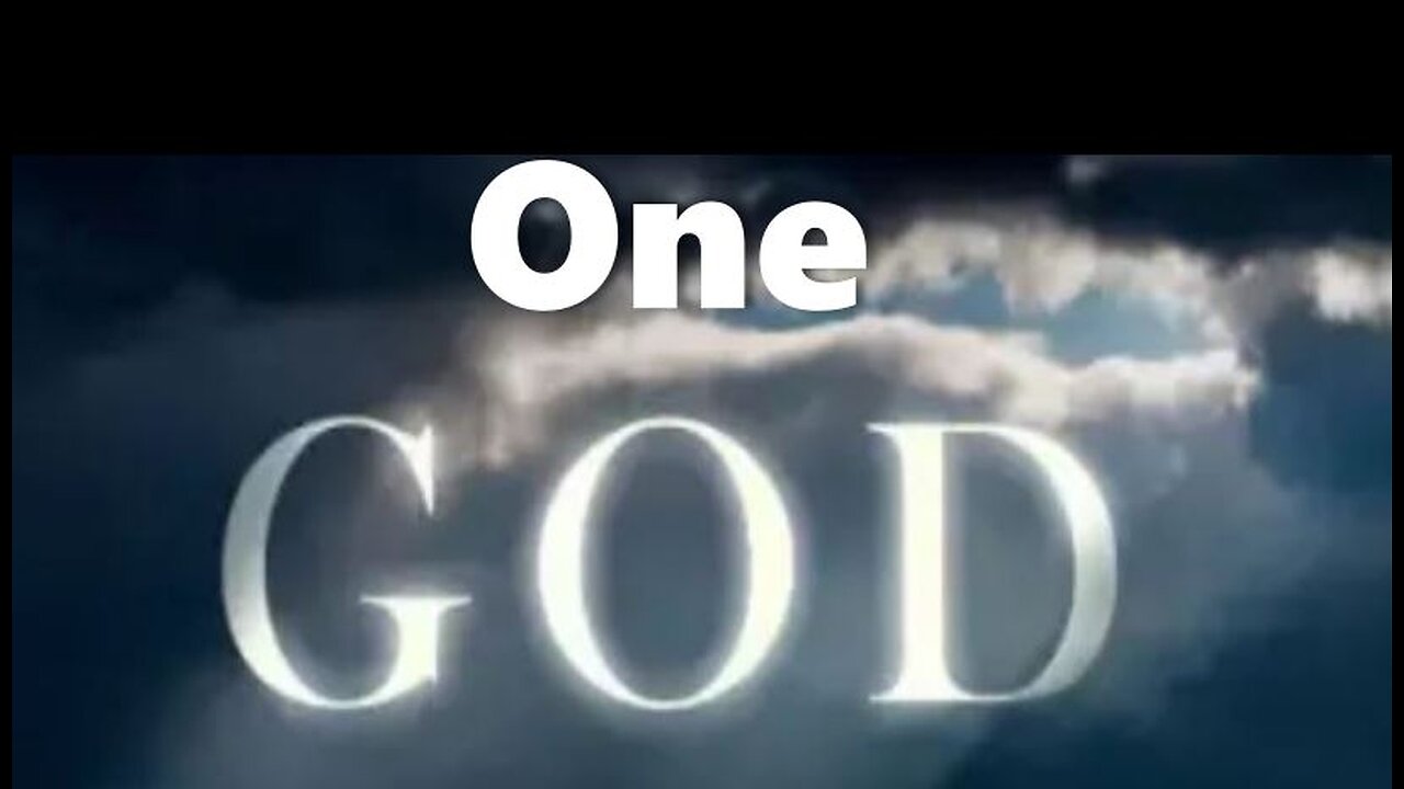 One God.