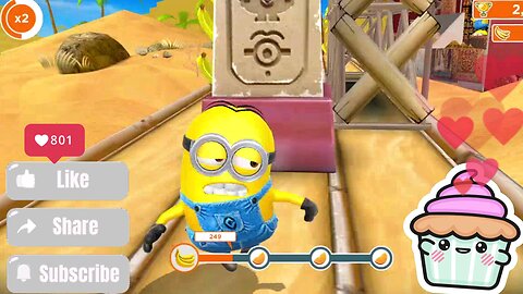 Cuppy With Minions In EGYPT ♡