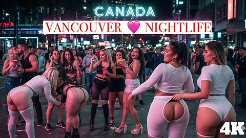 VIBRANT NIGHTLIFE LEVEL 100! Vancouver's Craziest Street After 2AM Exposed!