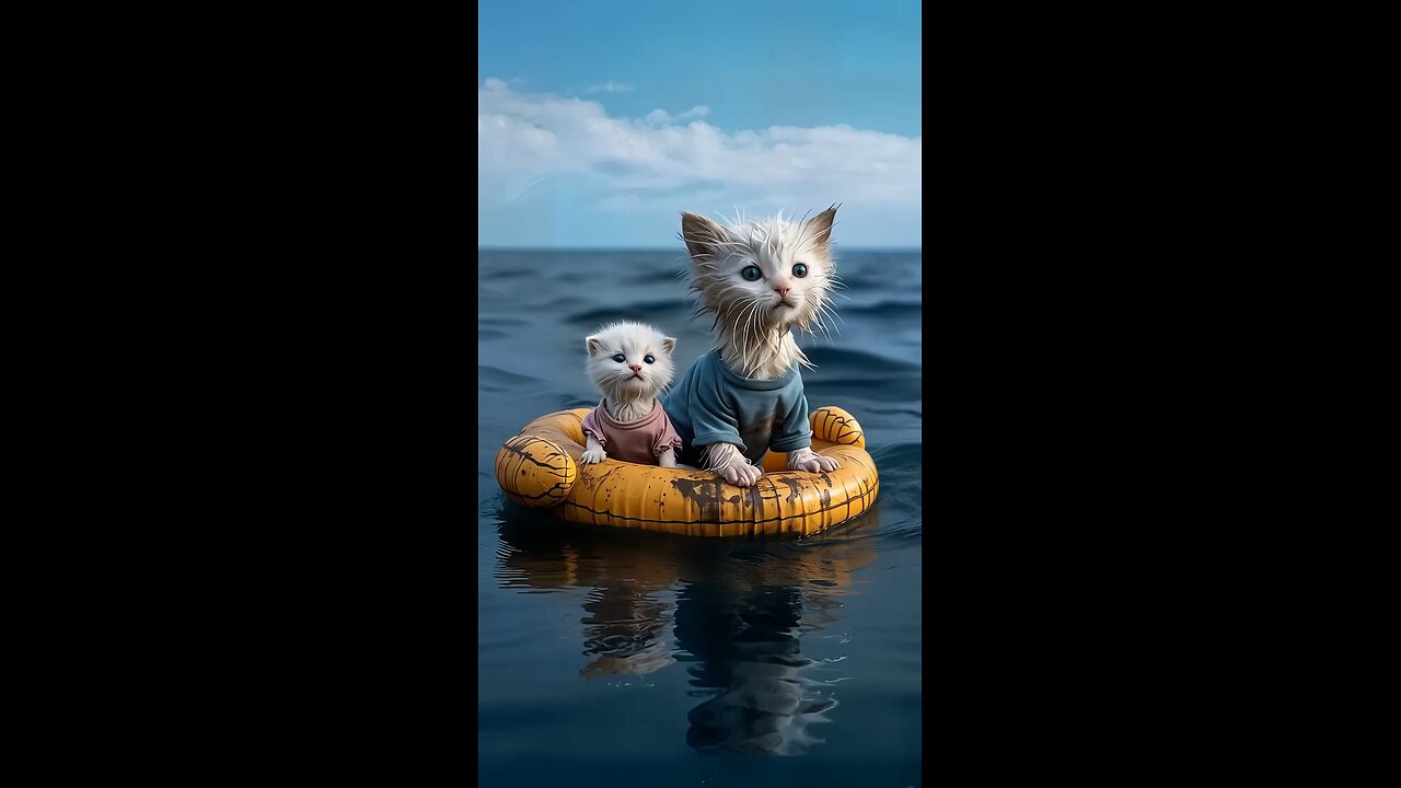 blak cats and Wight cats