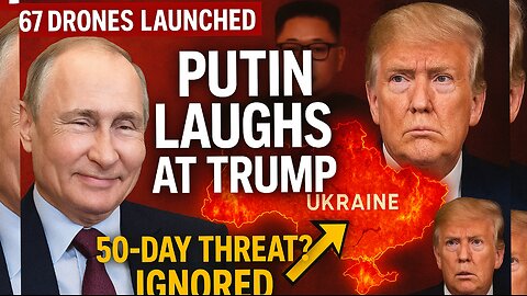 Russia Goes Rogue: Putin Laughs at Trump, Strikes Ukraine, Allies with Kim Jong Un