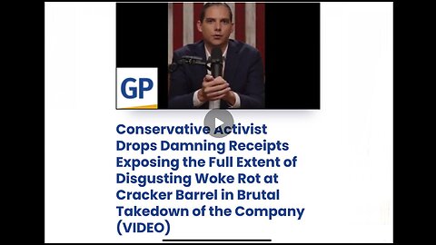 Conservative Activist Drops Damning Receipts Exposing the Full Extent of Disgusting Woke Rot