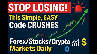 STOP LOSING! 🚨 This Simple, EASY Code CRUSHES Forex/Stocks/Crypto Markets Daily (Works Everyday!)