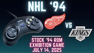 NHL '94: Red Wings (FlamShelter) at Kings (Len the Lengend) {Genesis} - Exhibition 156 (OT!)