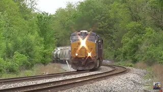 CSX and Wheeling & Lake Erie Trains from Lodi, Ohio May 17, 2025 Part 3