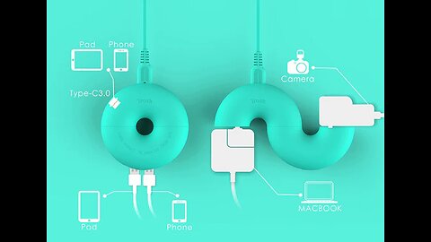 Donut Charge Station to Feed All Your Devices