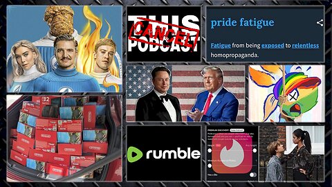 S06E27: Trump/Musk Trouble, Switch 2 Launch, Tinder Height Filter, Pride Fatigue & Fantastic Fail!
