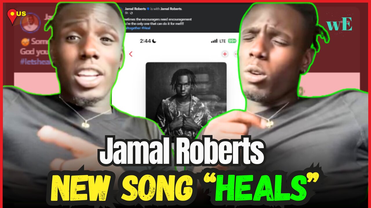 Jamal Roberts Opens Up with New Single “Heal” – A Soulful Cry for Encouragement - WorldEye