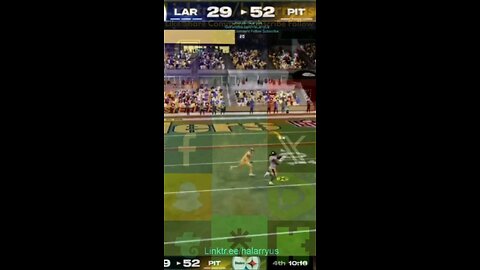 Harris PIT 58 vs LAR 29 #AllMadden #Madden25 #NFLmadden #madden