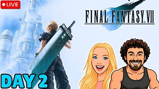 Final Fantasy 7 FIRST TIME Reactions | Galaxy Day 2