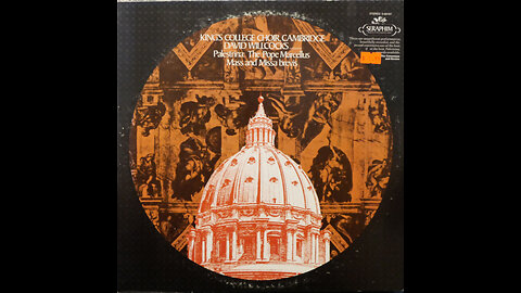 Palestrina - Pope Marcellus Mass - Willcocks, KIng's College Cambridge (1972) [Complete LP]