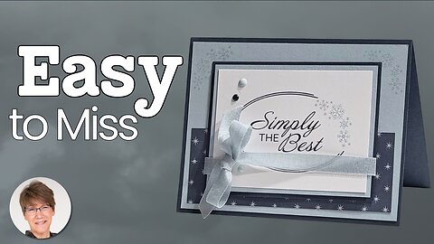 The Most Overlooked Stamp Set? ❄ Elegant Winter Cards (Not Christmas!)