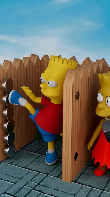 Bart The Karate Master