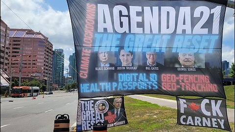 2025 07 20 Protest in Mississauga Ontario
