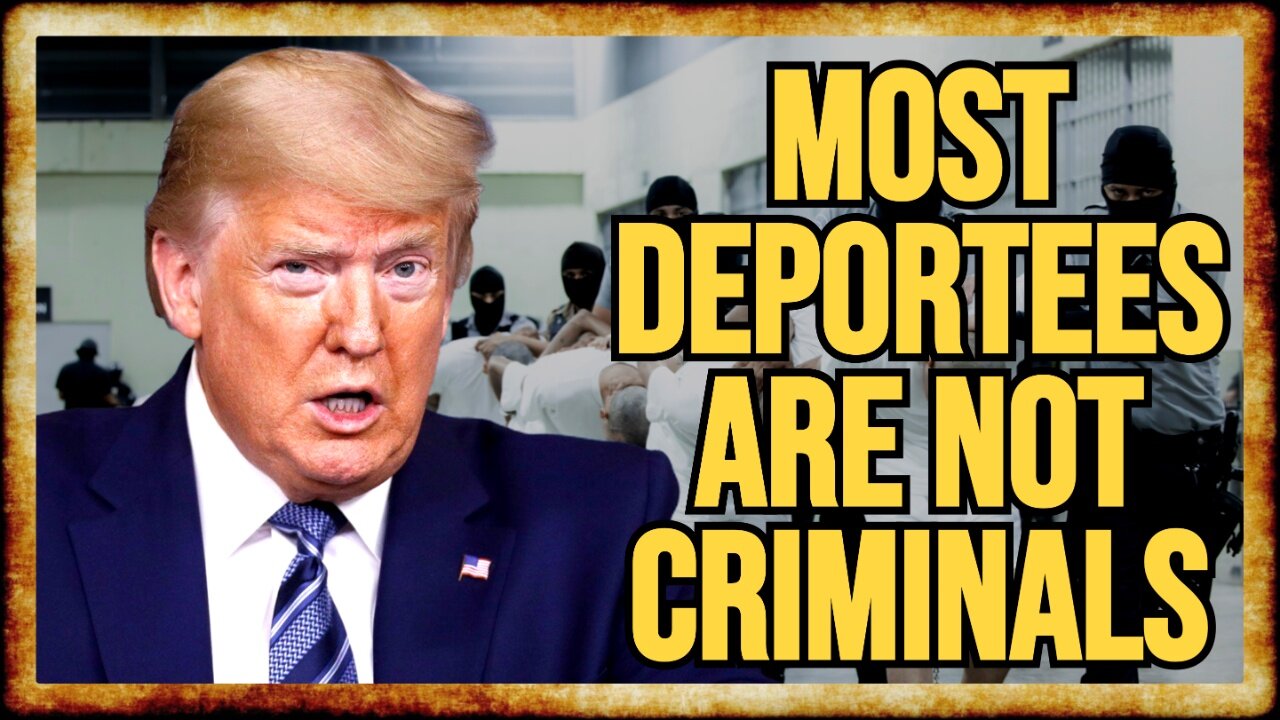 Reports: VAST MAJORITY Of CECOT Deportees Have ZERO Criminal History