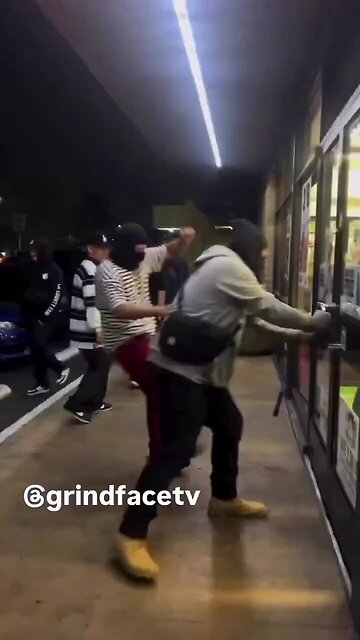 Store Owner tried to resist the inevitable