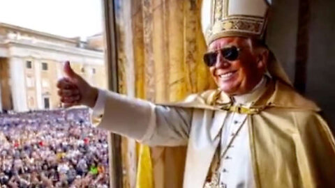 Trump Posts Picture as The Next Pope & Atheist Lefties Freak Out