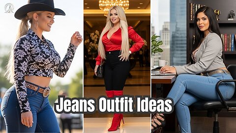 Stunning Curvy Denim Outfit Inspiration Jeans & Heels Style Guide