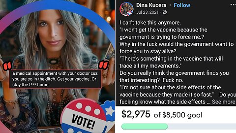 THIS IS TERRIBLE! DITZY DINA GOT VACCINE-INDUCED ALZHEIMER'S!