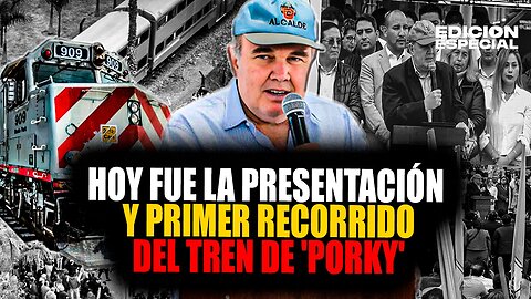 #EnVivo Rafael López Aliaga presento e hizo primer recorrido del tren Lima-Chosica