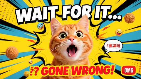 This Cat's Epic Fail Had Me Crying Laughing 😂 | Funny Cat Moments 2025