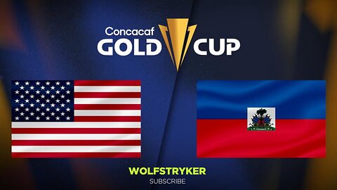 USA vs HAiti GOLD CUP WATH ALONG