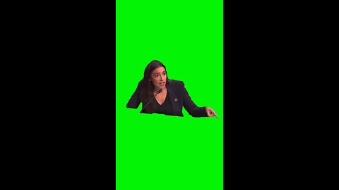 “Walks Like a Duck” AOC | Green Screen