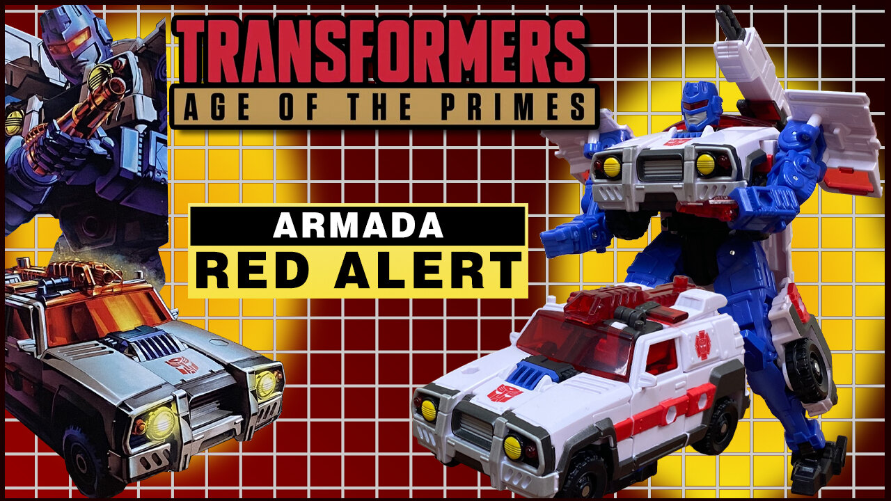 Red Alert - Armada - Transformers Age of the Primes - Unboxing & Review