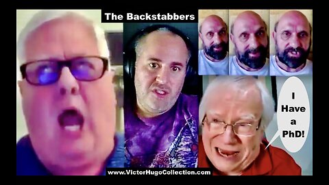 Jim Fetzer Drunk Ally Charles Carter Backstabs Alleged Pedophile Joachim Hagopian Herpes Russ Winter