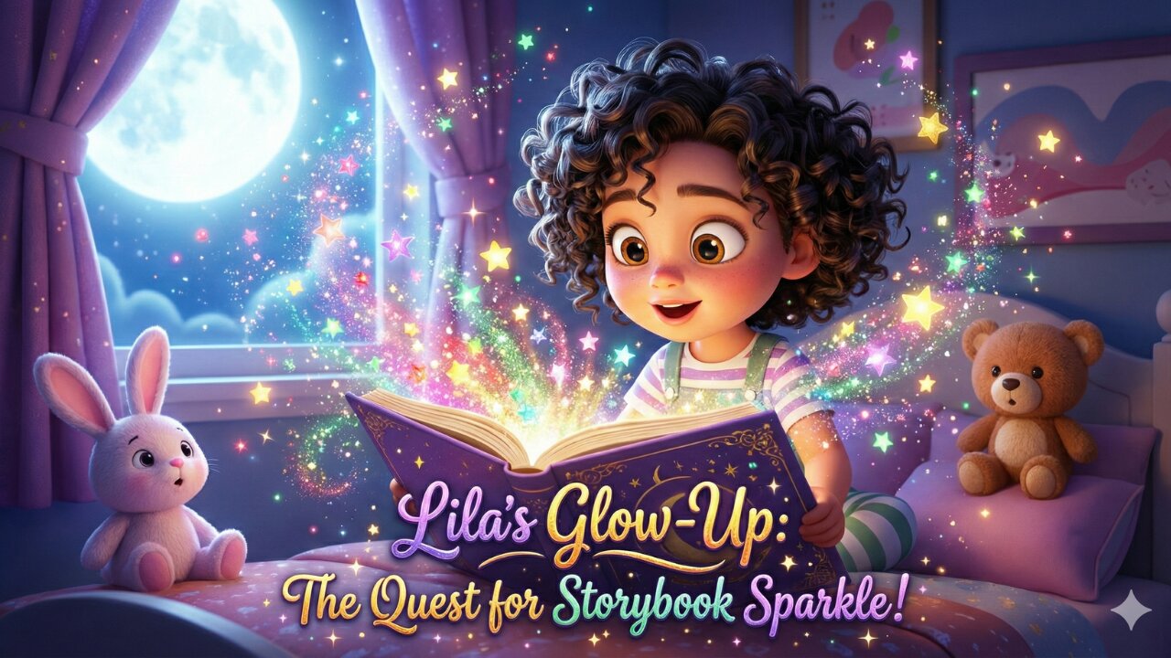 Lila's Glow-Up: The Quest for Storybook Sparkle!