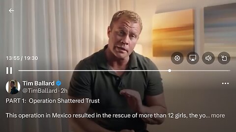 Tim Ballard : Operation Shuttered Trust