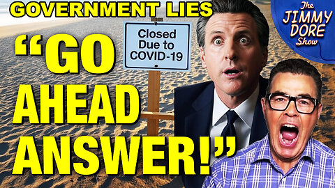 Adam Carolla Humiliates Gavin Newsom Over The Covid Plandemic