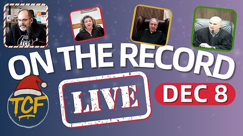 Live Court Hearings DEC 8 - Judge Simpson, Boyd, Stevens, Middleton, McNally, West | TCF LIVE #189