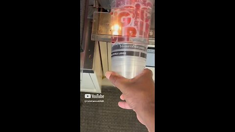 ASMR Slushee Fill-Up: Satisfying Ice and Pour Sounds at the Gas Station