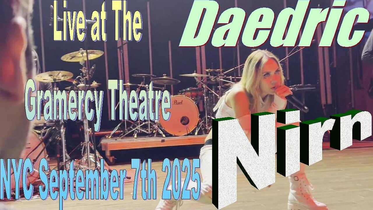 Daedric - Nirn (Live at The Gramercy Theatre NYC 09.07.25)