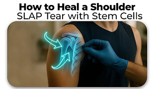 How to Heal a Shoulder SLAP Tear with Stem Cells 2025