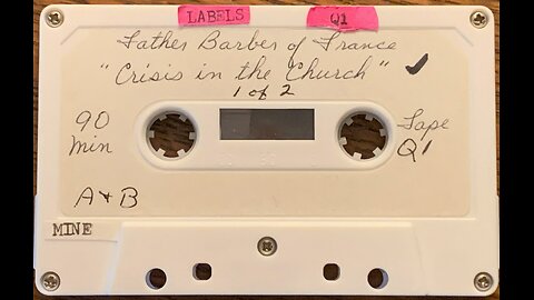 Fr. Noel Barber of France "The Masonic Infiltration of the Catholic Church," pt2 (1990)