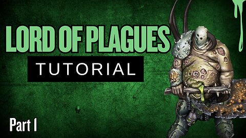 How to Paint Nurgle Skin - Lord Of Plagues - Warhammer Tutorial