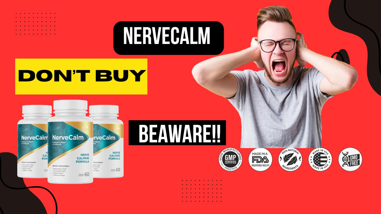 NERVECALM ((🛑HONEST REVIEW 2025🛑)) NERVE CALM REVIEWS 😱 NERVE CALM SUPPLEMENT